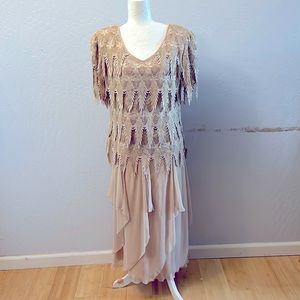 My Cattiva vintage Lace Maxi Dress